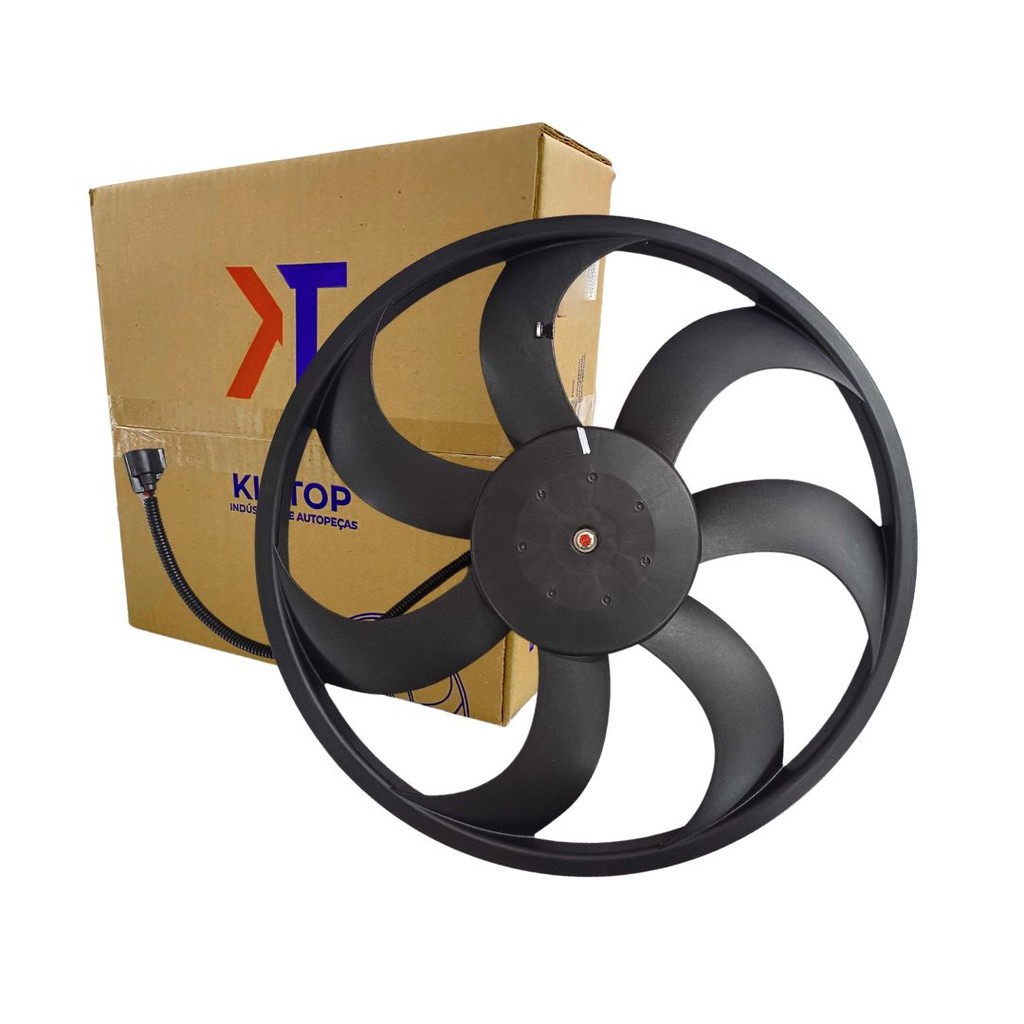 Ventoinha Radiador Eletroventilador 12v 7 Pás Para IX35 2.0 Sportage 2.0 Após 2010 Kintop 25211F000