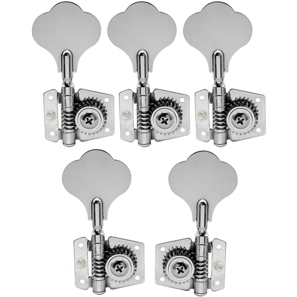 Tarraxas Cromada Thida Para Contra Baixo Vintage Jazz Bass 5 Cordas 4x1