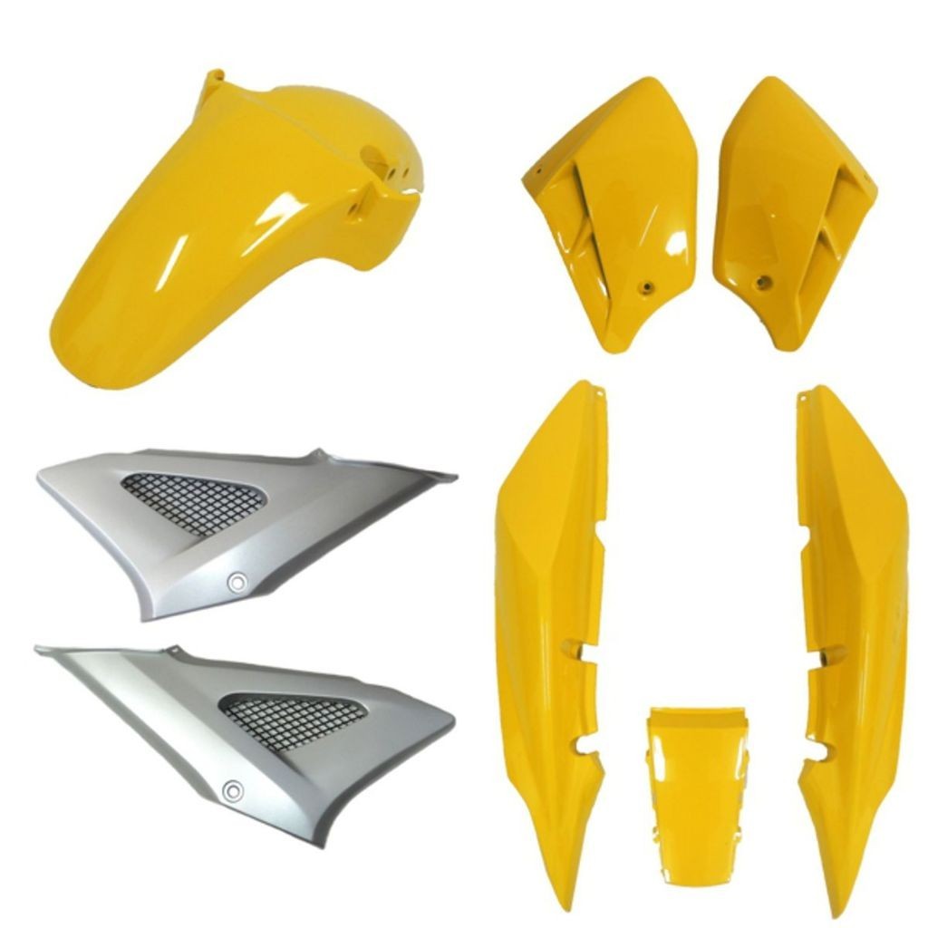 Asa Aba Paralama Dianteiro Rabeta Traseira E Tampa Lateral Kit Completo CBX 250 Twister Ano 2001 2002 2003 2004 2005 2006 2007 2008