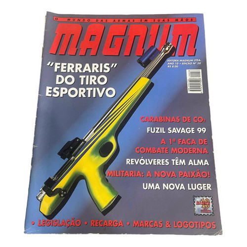 Revista Magnum Antiga Ano 10 Edição N.58cod. A441