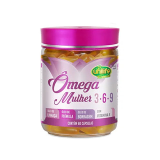 Ômega 3 Mulher 3-6-9 1000mg - 60caps Unilife em Oferta na Shopee