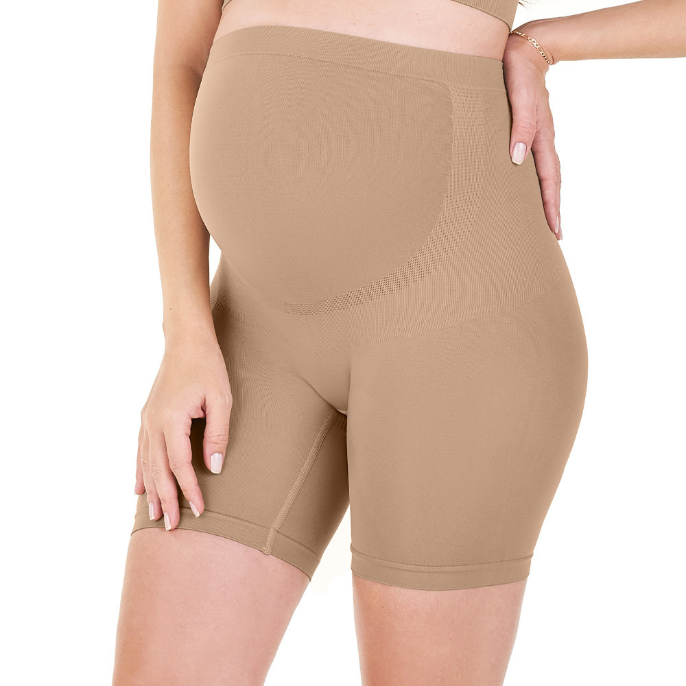 Bermuda Maternidade Gestante sem costura Microfribra  Zee Rucci