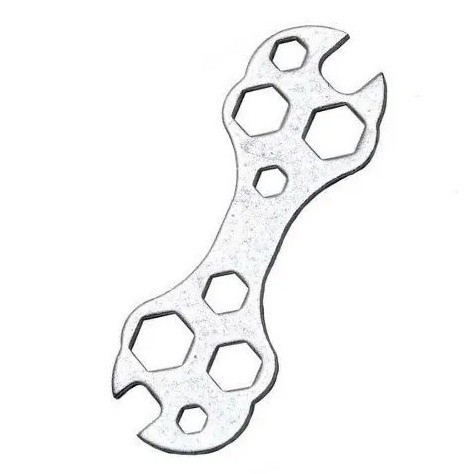 Chave Ferramenta Bicicleta 10 Em 1 De 8mm A 17mm em Oferta na Shopee