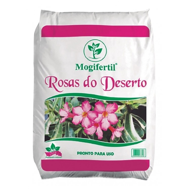 Substrato Rosas Do Deserto adubo composto Orgânico Mogifertil 4Kg em Oferta na Shopee