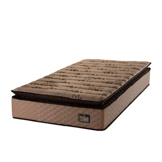 Colchão Solteiro Espuma D33 Pillow Top Van Gogh 88x188x29cm Marrom Hellen  - Suporta até 120kg por P em Oferta na Shopee