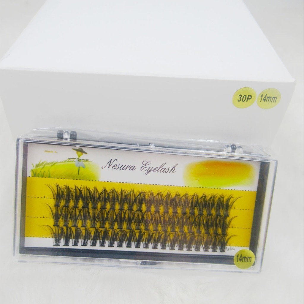 Cílios 30P NESURA EYELASH 14MM T-318-1-3