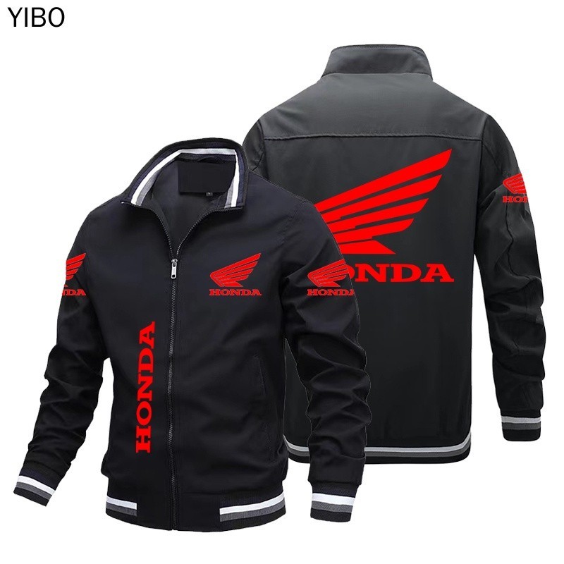 Honda Casaco masculino Logotipo do carro com o logotipo do Honda Cute Wear em Oferta na Shopee