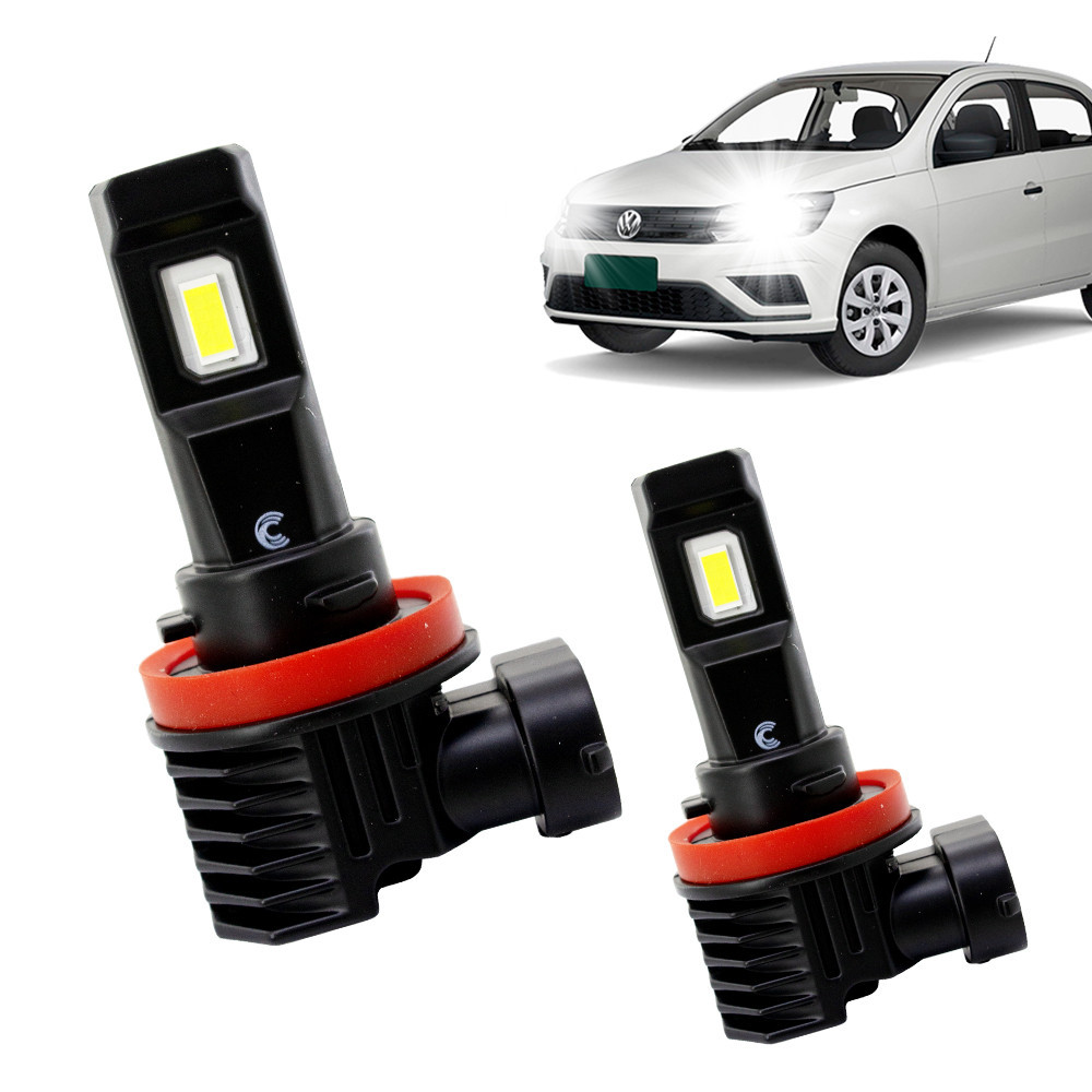 Kit Led H8 H11 Boos Farol Milha Auutomotivo