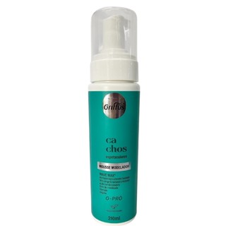 Mousse Modelador Cachos Espetaculares Vegano G-Pró Griffus 210ml em Oferta na Shopee