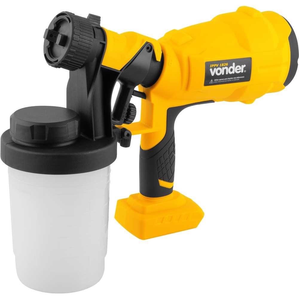 Pistola de Pintura à Bateria 18v sem Bateria e Carregador VONDER em Oferta na Shopee