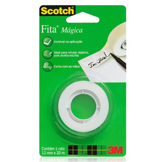 Fita mágica Scotch 12mmx20m 810 3M