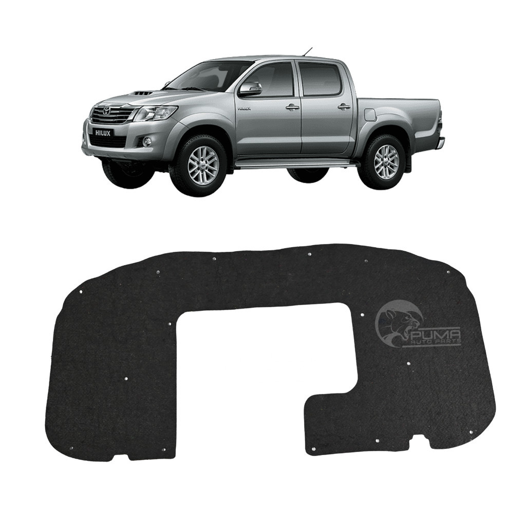 Forro Capô Hilux 2012 Até 2014 2015 Manta Acustica