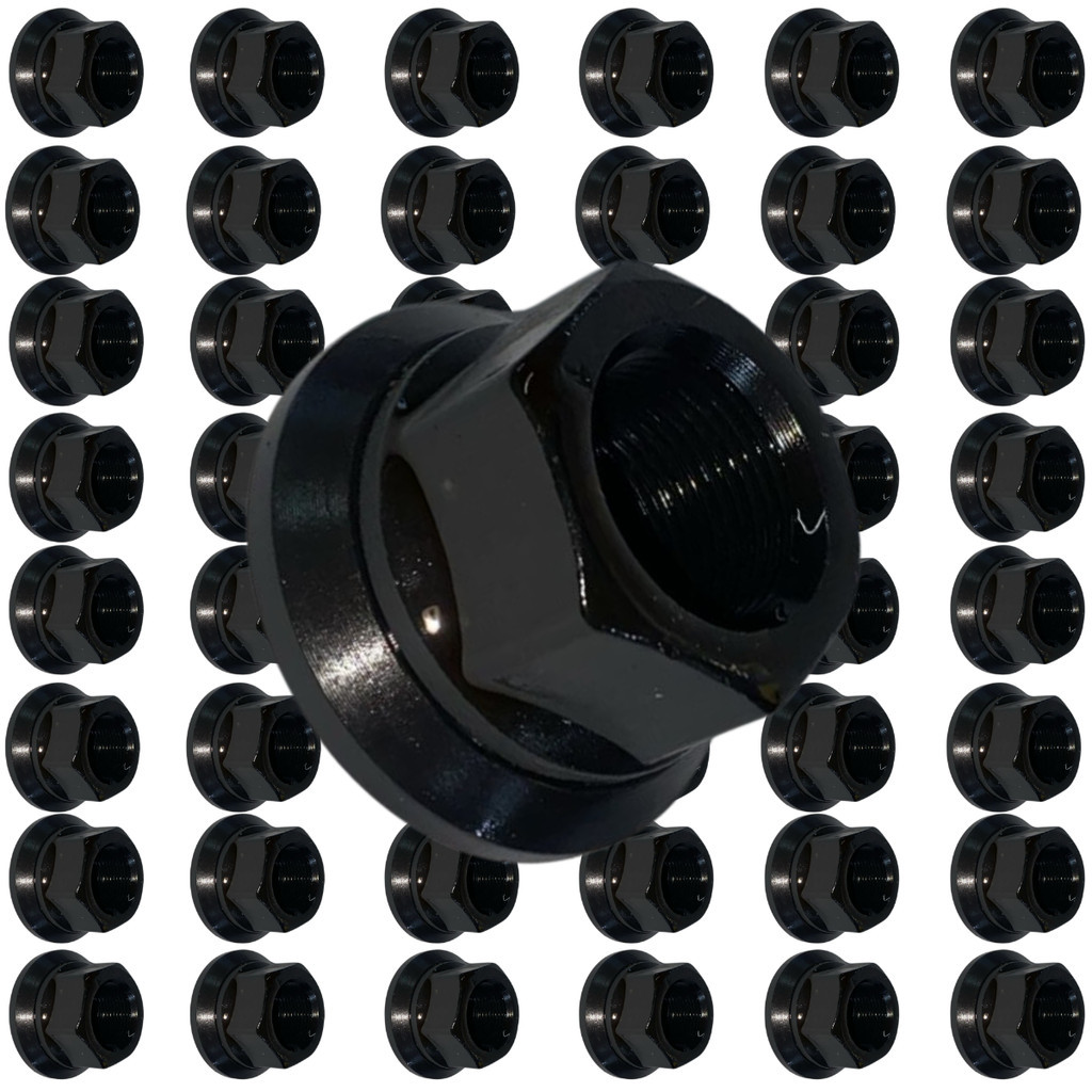 Kit 50 Porcas Baixa Parafuso Roda 22mm Chave 32 Oscilante caminhao mb mercedes benz axor actros atego carreta randon