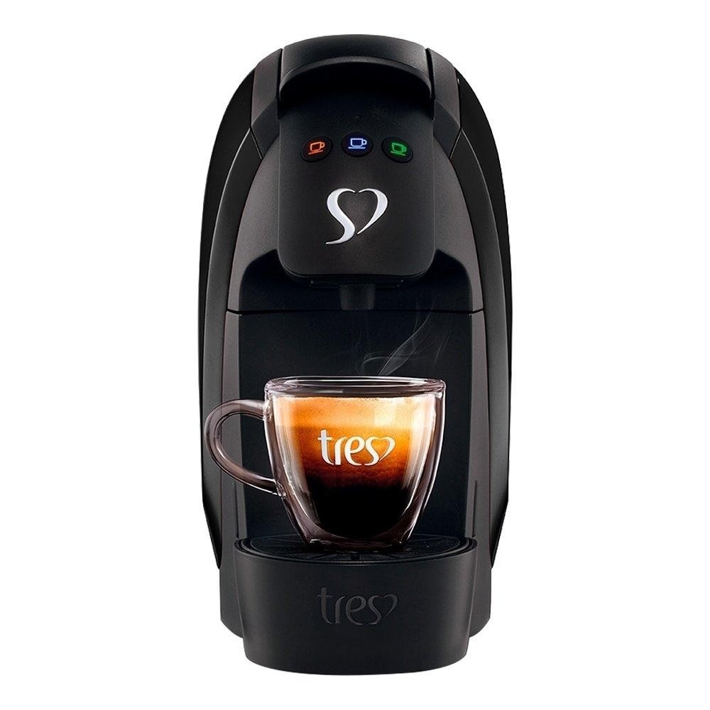 Cafeteira Expresso Tres Corações Luna Preto