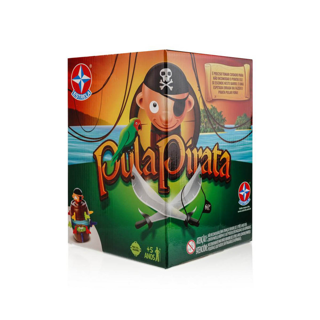 Jogo Pula Pirata - Brinquedos Estrela em Oferta na Shopee