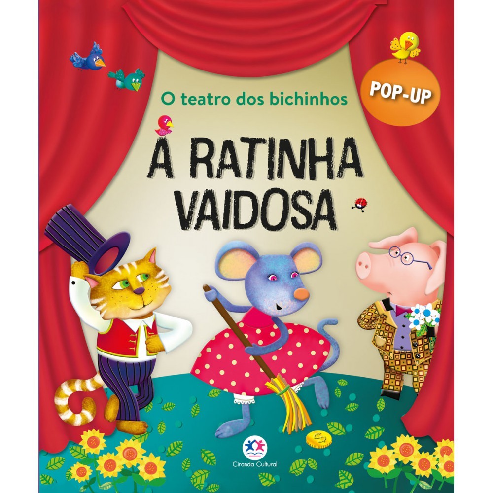 Livro Pop-up A ratinha vaidosa