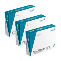 kit 3 CefaWorld 150mg para Cães e Gatos - 12 Comprimidos