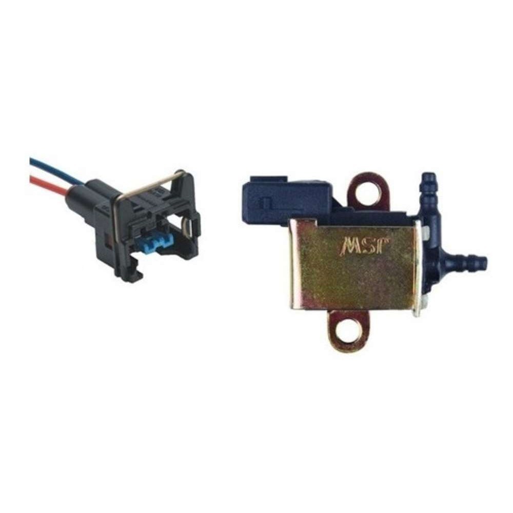 Valvula Solenoide 2 Vias Partida Frio + Plug Conector Palio - Palio ate 2007 KIT 0016