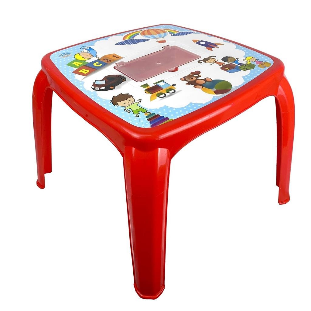 Mesinha Infantil Com Estojo Embutido Mesa De Atividades Para Estudar Brincar Desenhar - Usual Utilidades