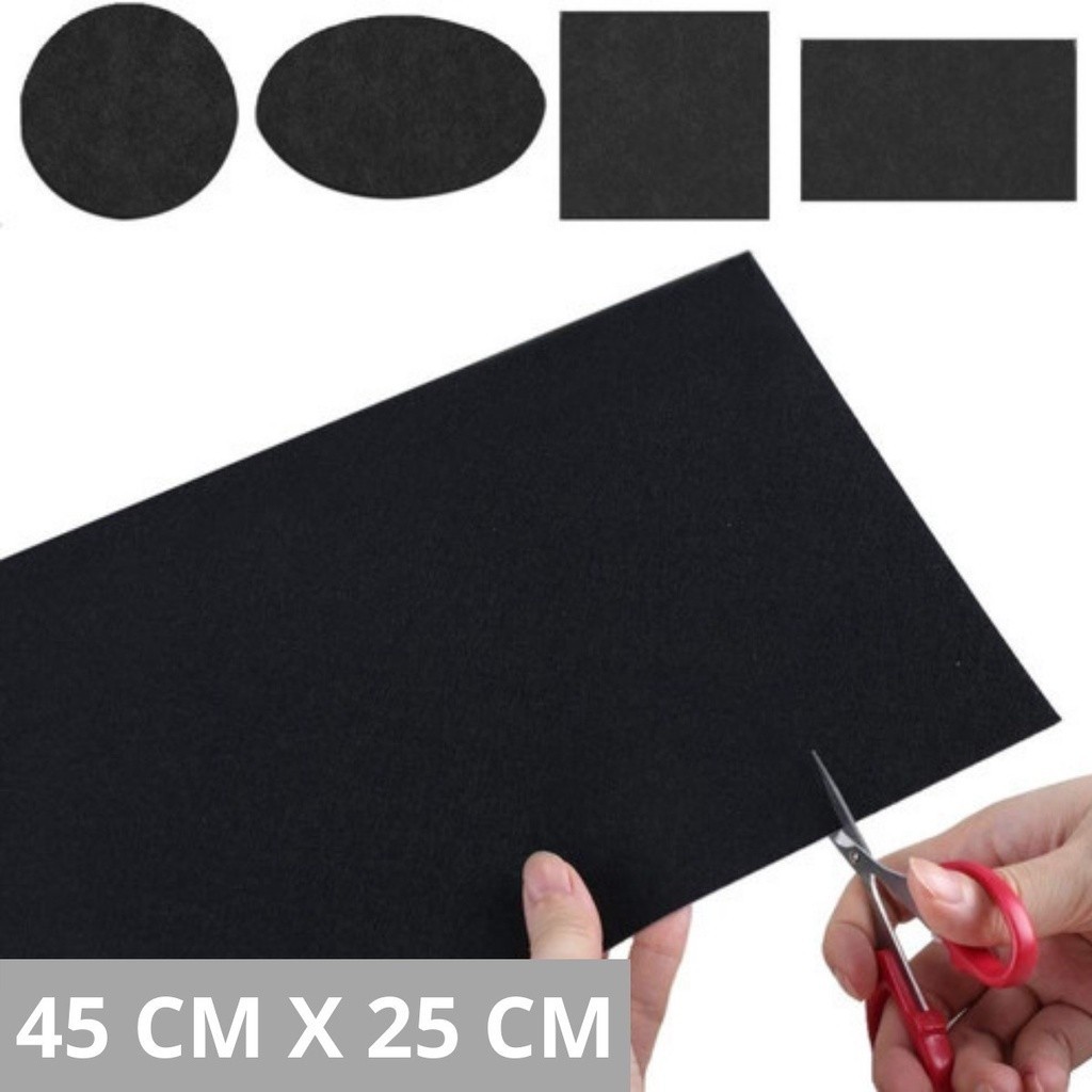 Feltro Auto Adesivo em Placa Móvel 240x450mm Grande Protetor Autoadesivo Para Moveis Em Feltro Placa - MAXXIMO