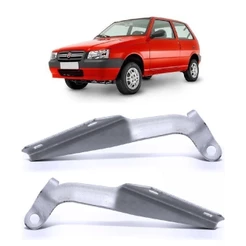 Par Braço Capô Dobradiça Uno 2003 04 05 06 07 08 09 2010
