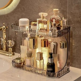 Prateleira Organizador Diamante Acrílico Porta Maquiagem Suporte Multiuso De Mesa em Oferta na Shopee