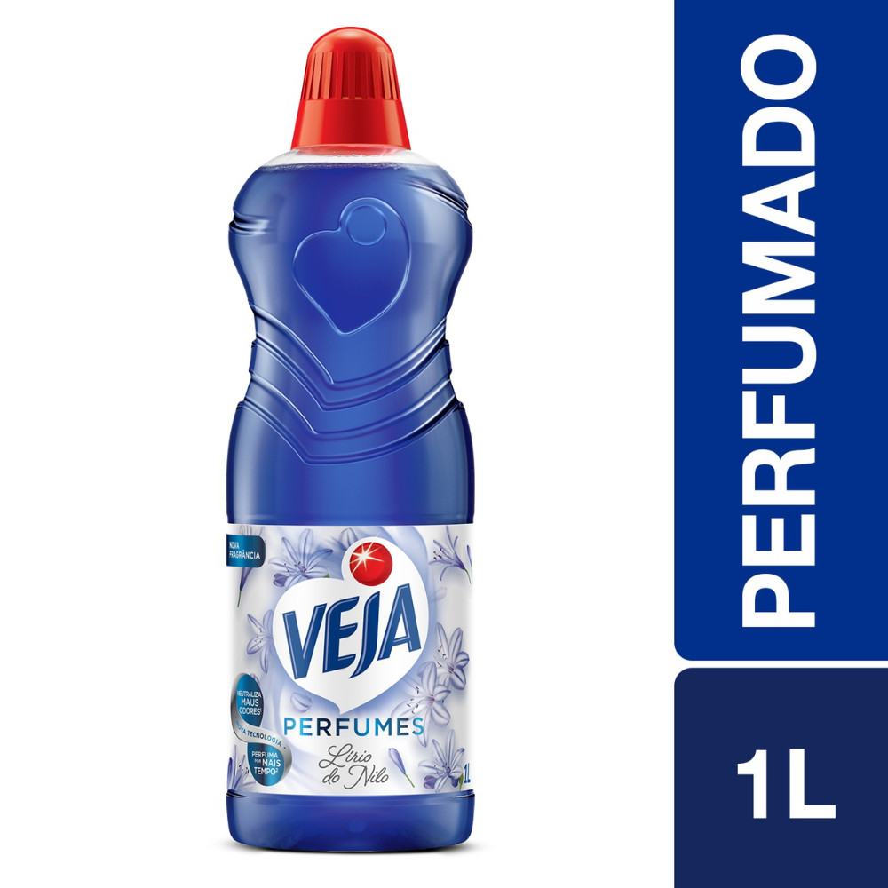 LIMPADOR PERFUMADO VEJA 1L LIRIO DO NILO - Home & Living