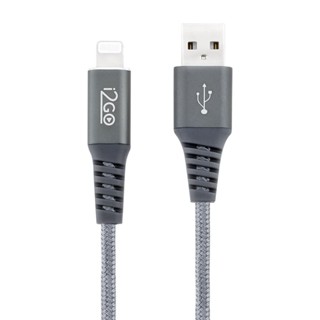 Cabo Lightning i2GO Certificado Mfi 2m 2,4a Chumbo em Oferta na Shopee
