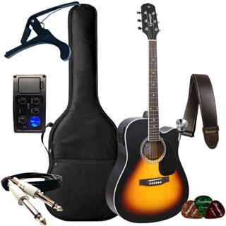 Kit Violao Giannini Elétrico Folk Gd1 Gdc1 Eq + Acessórios em Oferta na Shopee