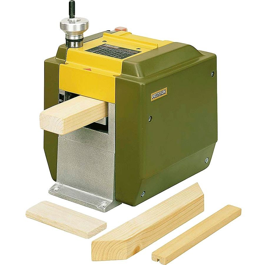 Mini Plaina Desengrosso Proxxon DH40 27040 para Desbaste e Acabamento Preciso em Madeira MDF