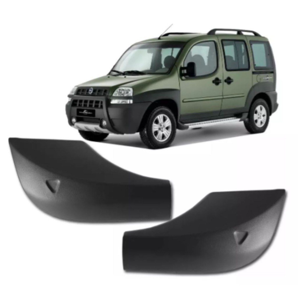 Moldura Estribo Traseiro Fiat Doblo 2002 2016 2021 Original