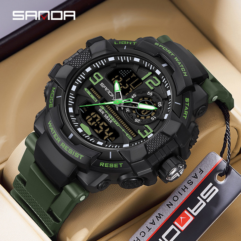 Sanda New Youth Outdoor Alarme Multi-Funcional À Prova D'água Homens De SD6130