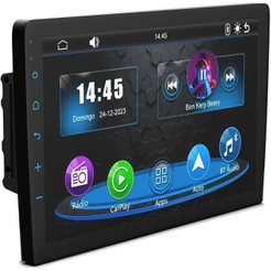 Central Multimídia 9 polegadas Universal Mp5 CarPlay Android Auto Espelhamento Android IOS