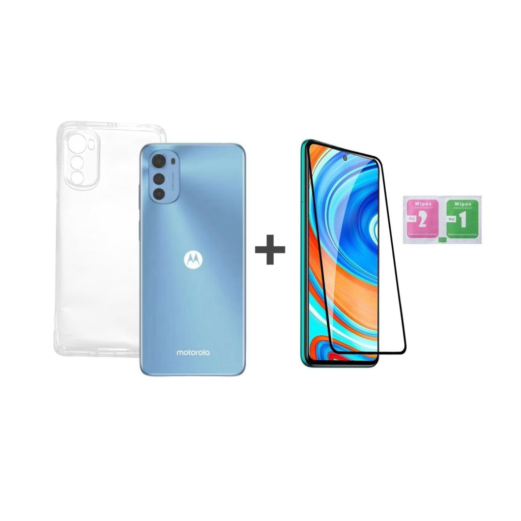 Capinha Motorola Edge 30 Anti Impacto Transparente + película Vrido 3D / 9D em Oferta na Shopee