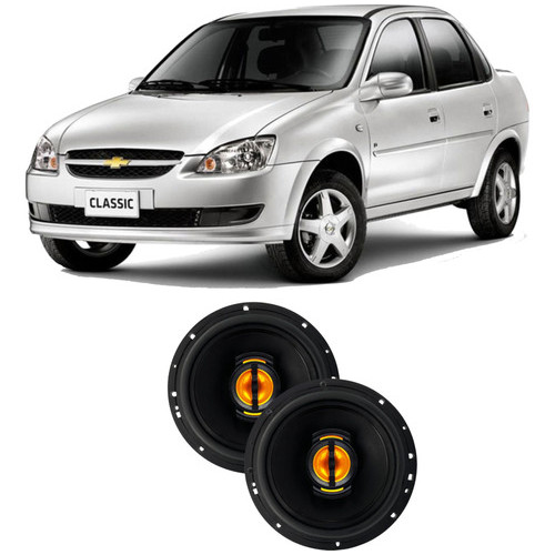 Kit Alto Falante Porta Dianteiro Leson 110wrms Par Gm Corsa