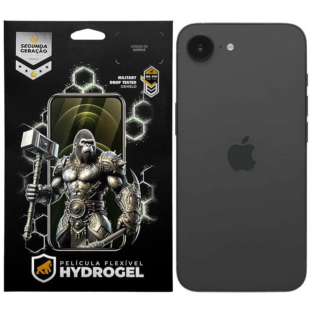 Película para iPhone 16e - Traseira Hydrogel HD - Gshield em Oferta na Shopee