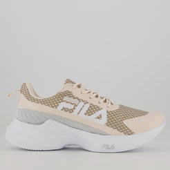 Tênis Fila Progress Lite Feminino Rosa e Cinza