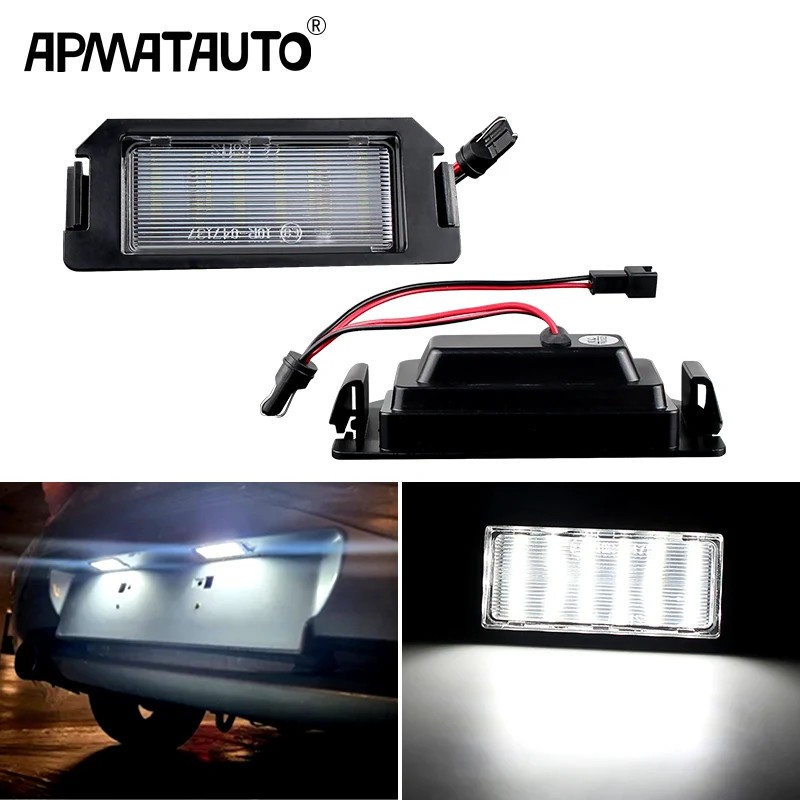 2 Pçs LED Luz Da Placa De Licença Para Kia Picanto TA 2011-2015 Soul AM 2009 II PS 2014