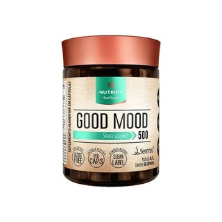 Nutrify Good Mood 60 Cápsulas - Serenzo e Nutrientes Essenciais - Equilíbrio e Bem-Estar em Oferta na Shopee