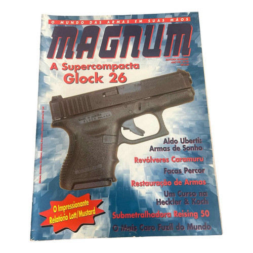 Revista Magnum Antiga Ano 8 Edição N.50 Cod. A439