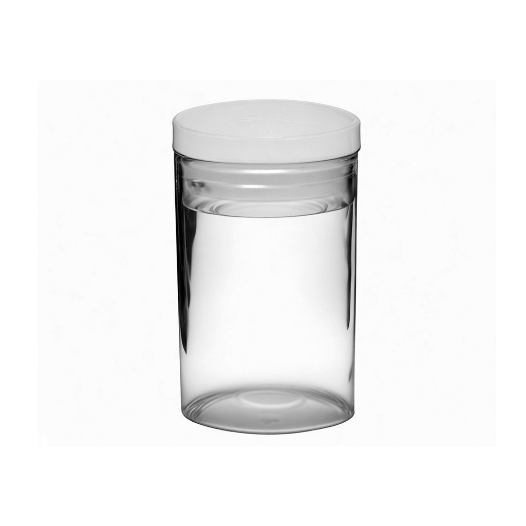 1000 Potes de Acrílico de 10ml Cristal Cilíndrico com tampa pressão para Glitter modelo j10 em Oferta na Shopee