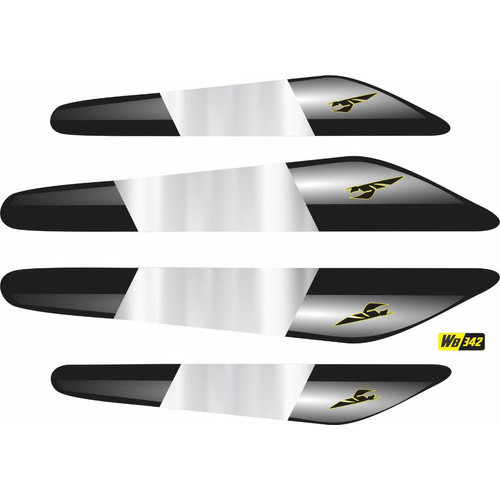Kit Adesivos Protetores De Maçaneta Cromado Fiat Argo Sting