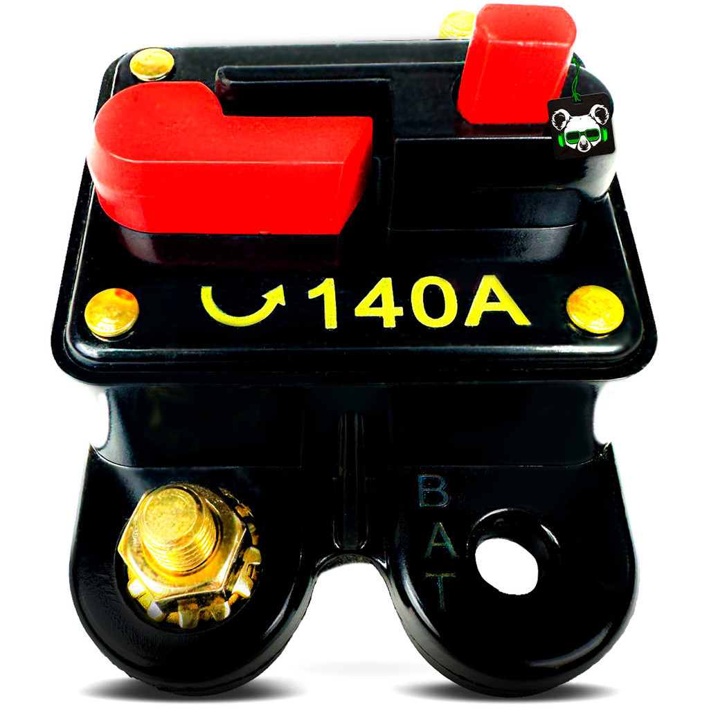 Disjuntor Chave 140Amperes Svart 12V Proteção Som Automotivo em Oferta na Shopee