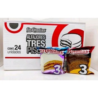 Alfajor Las Colonias Caixa C/ 24 unidades