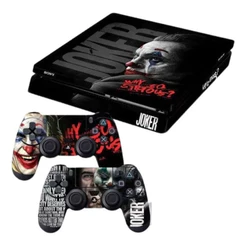 Adesivo Ps4 Playstation 4 Slim Auto Colante Joker Coringa