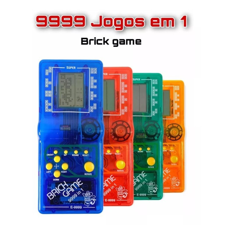 Vídeo Game Portátil 9999 Jogos em 1 - Mini Game Retrô