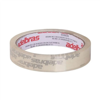 Fita adesiva Polisil 12mmx50m 510 Adelbras