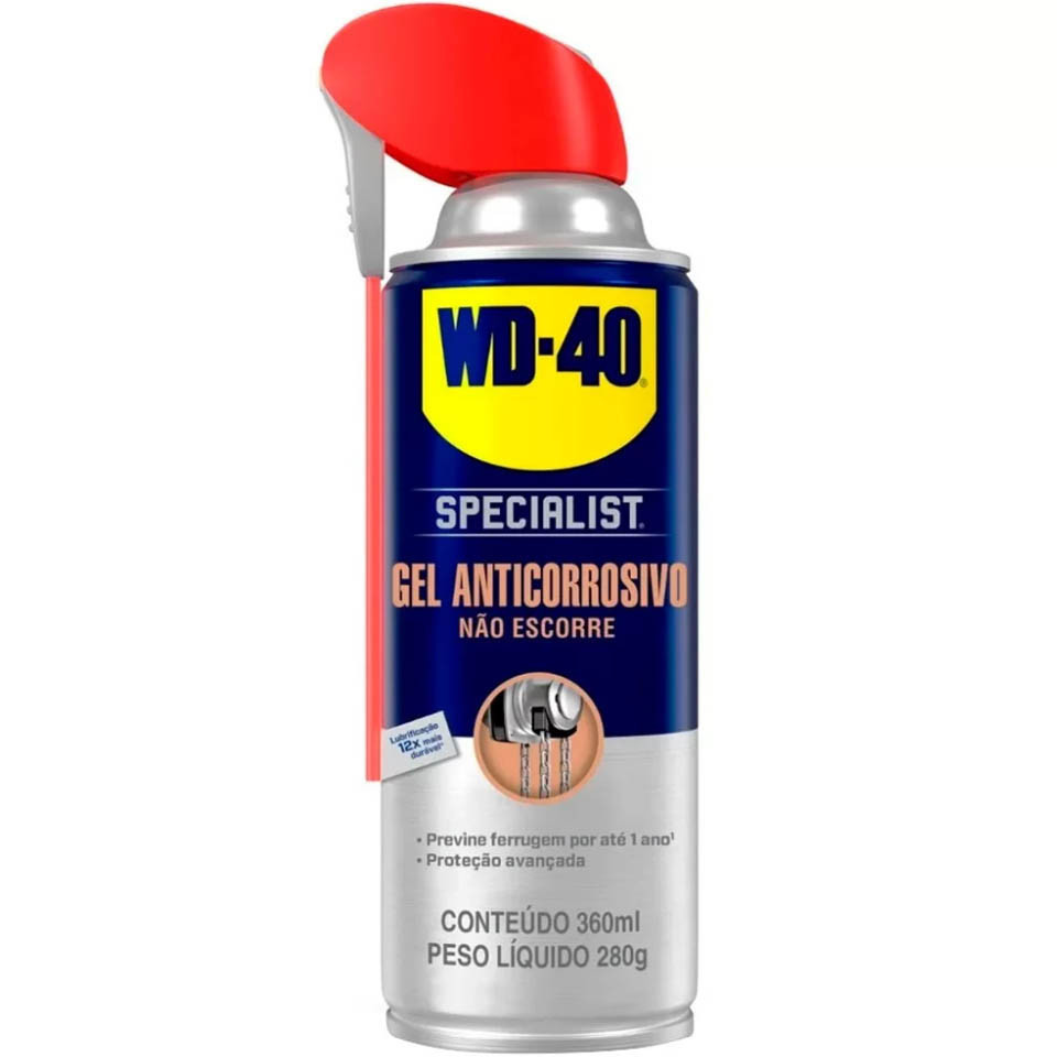Gel Anticorrosivo WD-40 Specialist Spray 360ml com Aplicador Flextop