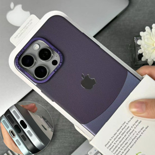 2IN1 Emenda De Lychee Proteção Da Câmera De Para iPhone 11 12 13 14 15 Pro Max Case 14PLUS 15PLUS Capa Traseira Totalmente Fechada À Prova De Choque PC Hard Casing