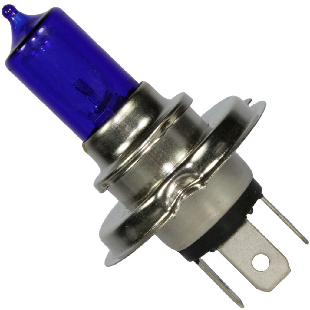 Lâmpada farol moto carro Azul H4 35W CG125 CG150 CG160 Fan Titan Start CB300 XRE Twister YBR XTZ 125 em Oferta na Shopee